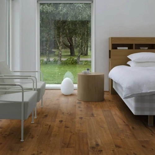 ДУБ КРАТЕР ПАРКЕТНАЯ ДОСКА KAHRS SPIRIT АНТИК